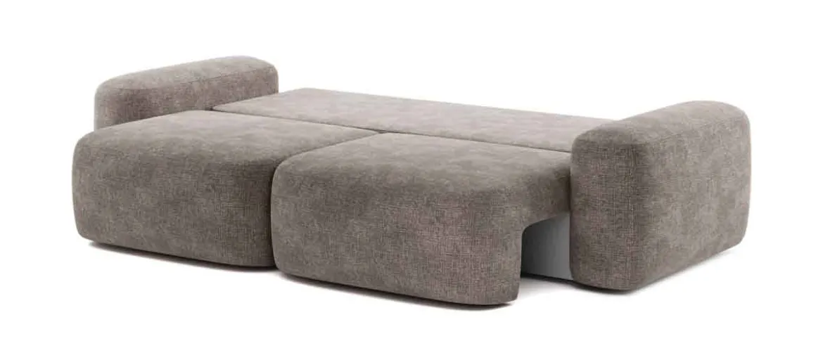 Designer Sofa Bold mit Schlaffunktion und Bettkasten