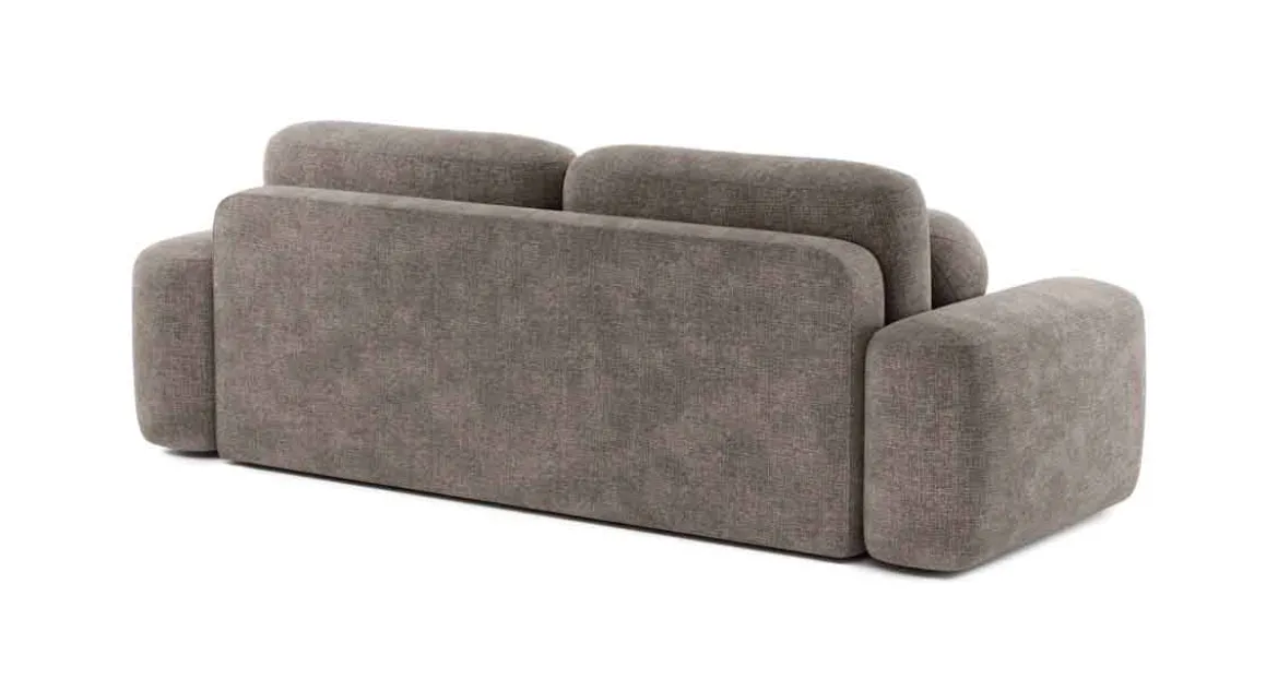 Designer Sofa Bold mit Schlaffunktion und Bettkasten