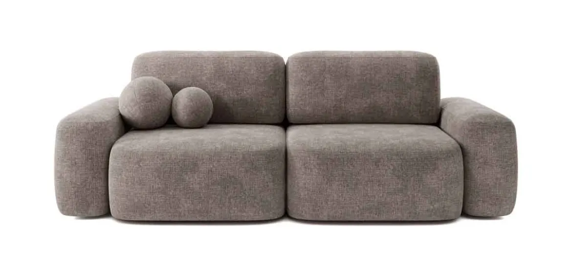 Designer Sofa Bold mit Schlaffunktion und Bettkasten