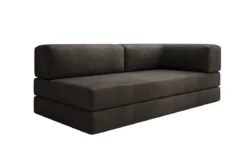 Designer Sofa/Chaise Longue Lazy in Samt