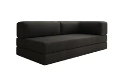 Designer Sofa/Chaise Longue Lazy in Bouclé