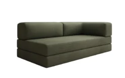 Designer Sofa/Chaise Longue Lazy in Bouclé