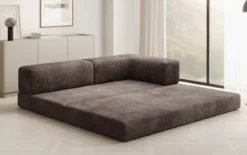 Designer Sofa/Chaise Longue Lazy in Cord