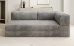 Designer Sofa/Chaise Longue Lazy in Cord