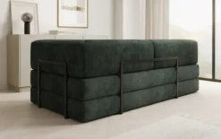 Designer Sofa/Chaise Longue Lazy in Cord