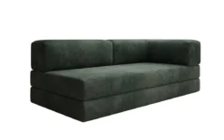 Designer Sofa/Chaise Longue Lazy in Cord