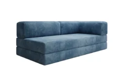 Designer Sofa/Chaise Longue Lazy in Cord