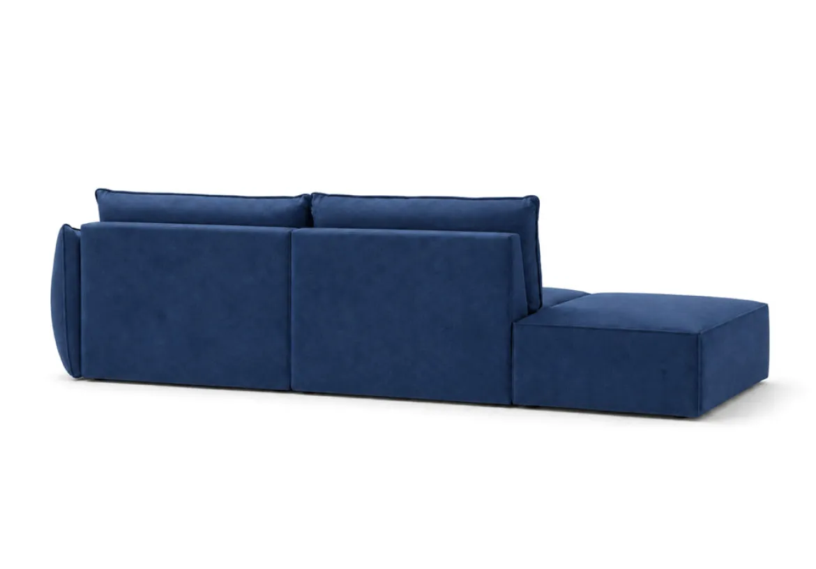 Designer Sofa Chaise Longue Nuvola in Samt