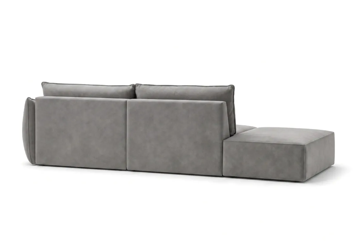 Designer Sofa Chaise Longue Nuvola in Samt