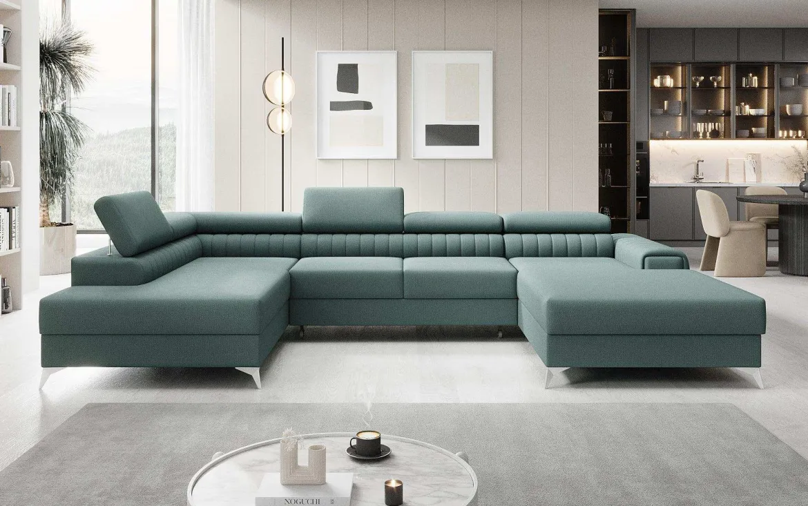 Designer Sofa Collina mit Schlaf- und Klappfunktion