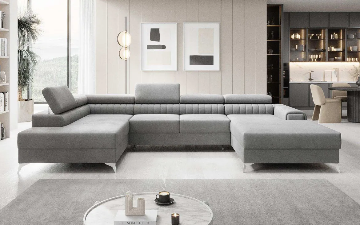 Designer Sofa Collina mit Schlaf- und Klappfunktion