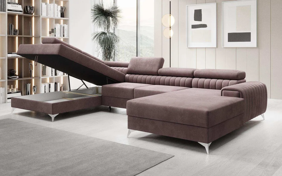 Designer Sofa Collina mit Schlaf- und Klappfunktion