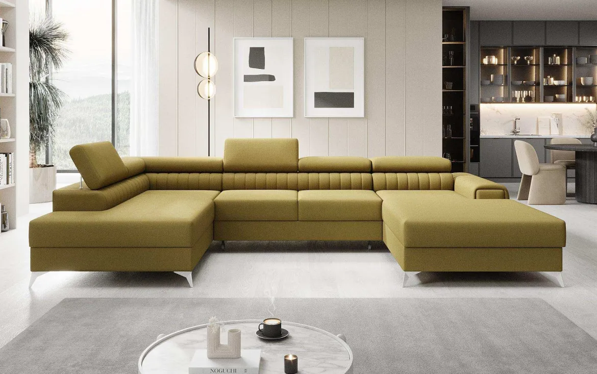 Designer Sofa Collina mit Schlaf- und Klappfunktion