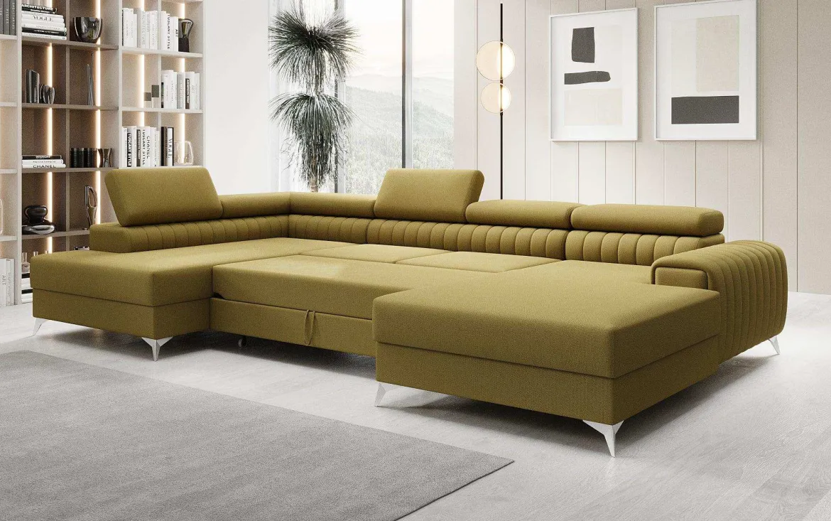 Designer Sofa Collina mit Schlaf- und Klappfunktion