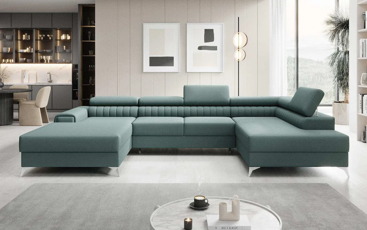 Designer Sofa Collina mit Schlaf- und Klappfunktion