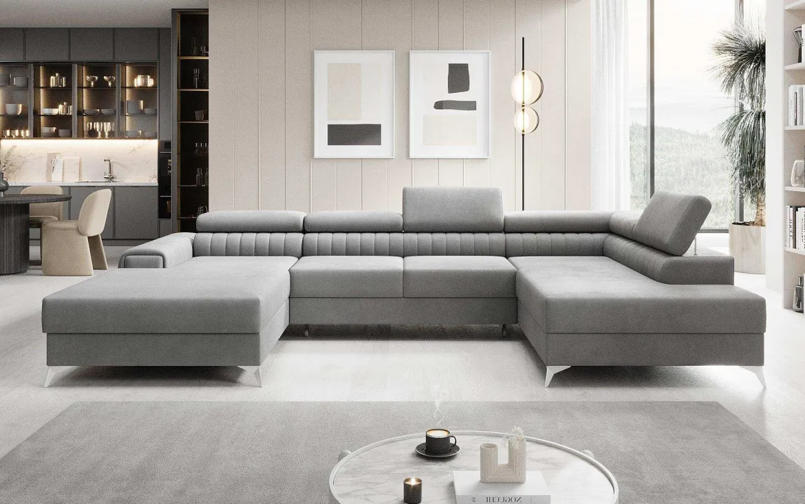 Designer Sofa Collina mit Schlaf- und Klappfunktion