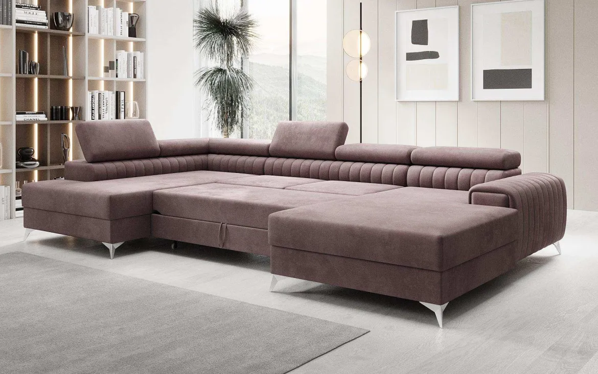 Designer Sofa Collina mit Schlaf- und Klappfunktion