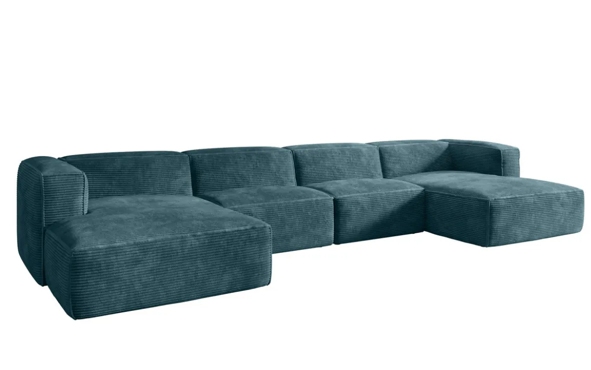 Designer Sofa Comfy U in Cord
