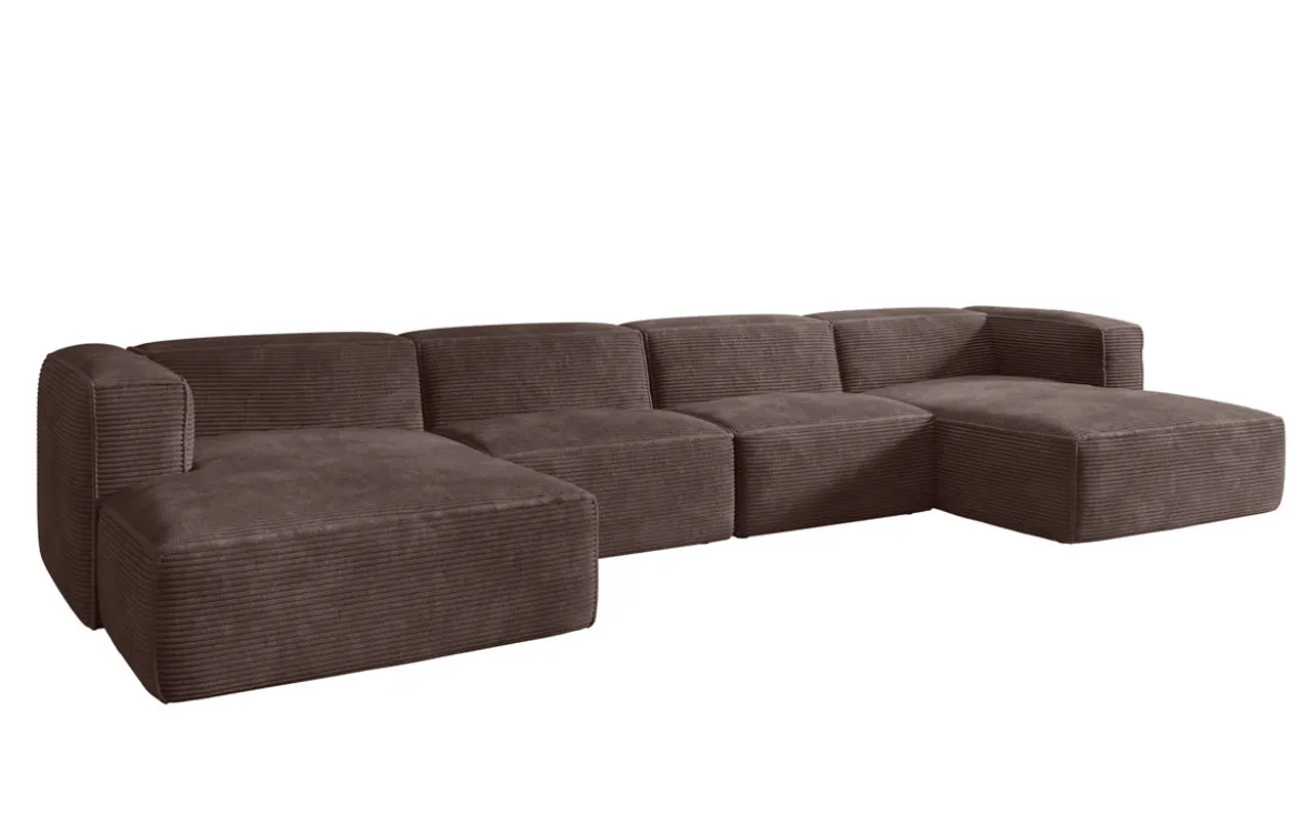 Designer Sofa Comfy U in Cord