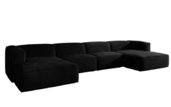 Designer Sofa Comfy U in Samt