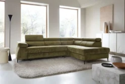 Designer Sofa Cordoba II mit Schlaf- und Klappfunktion