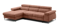Designer Sofa Cordoba I mit Schlaf- und Klappfunktion
