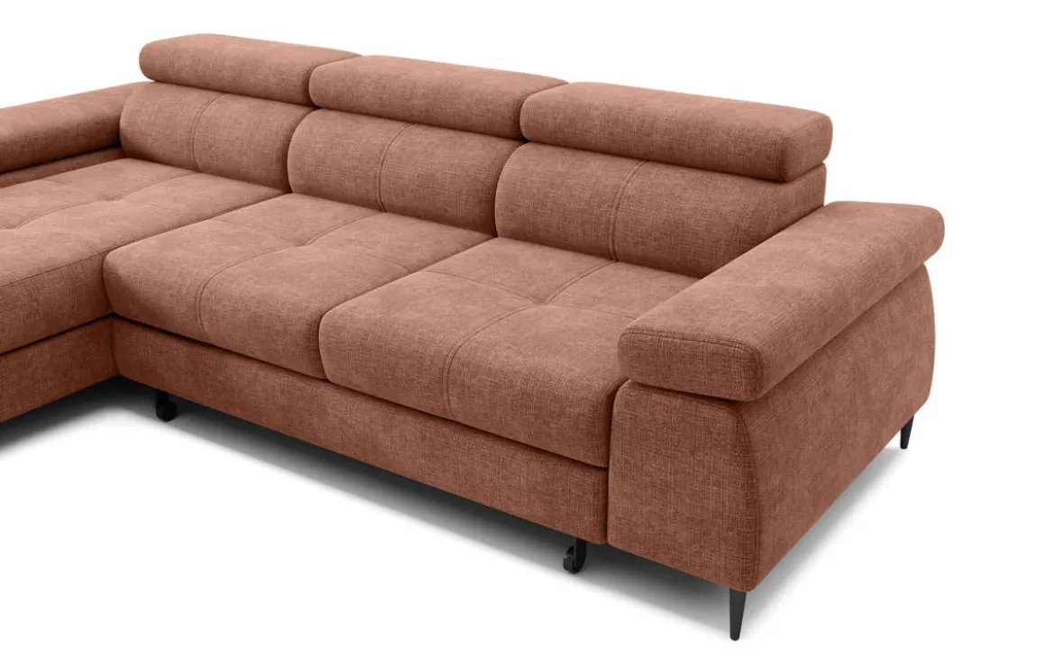 Designer Sofa Cordoba I mit Schlaf- und Klappfunktion
