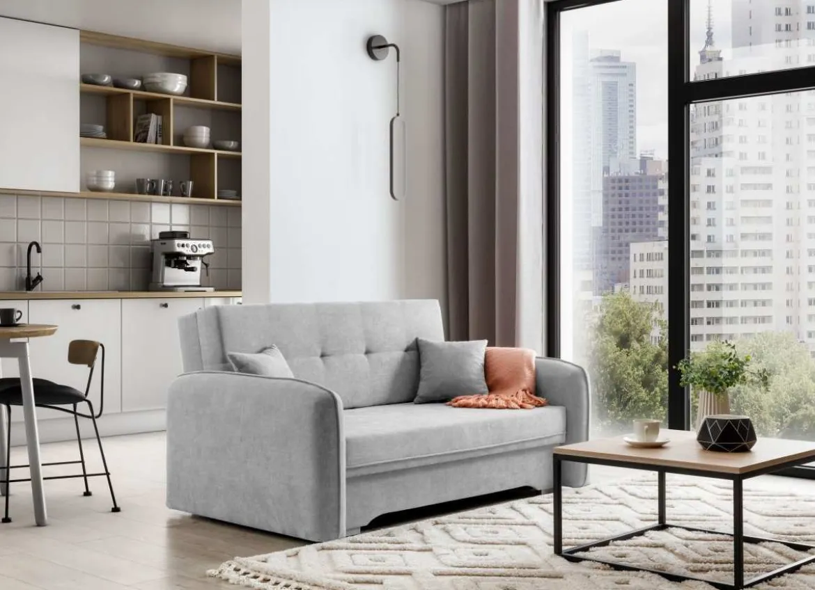 Designer Sofa Elayn mit Schlaffunktion