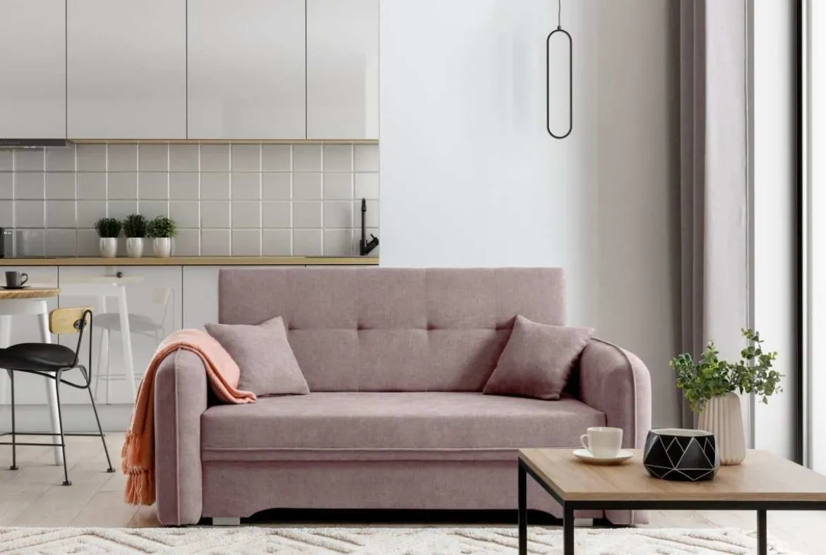 Designer Sofa Elayn mit Schlaffunktion
