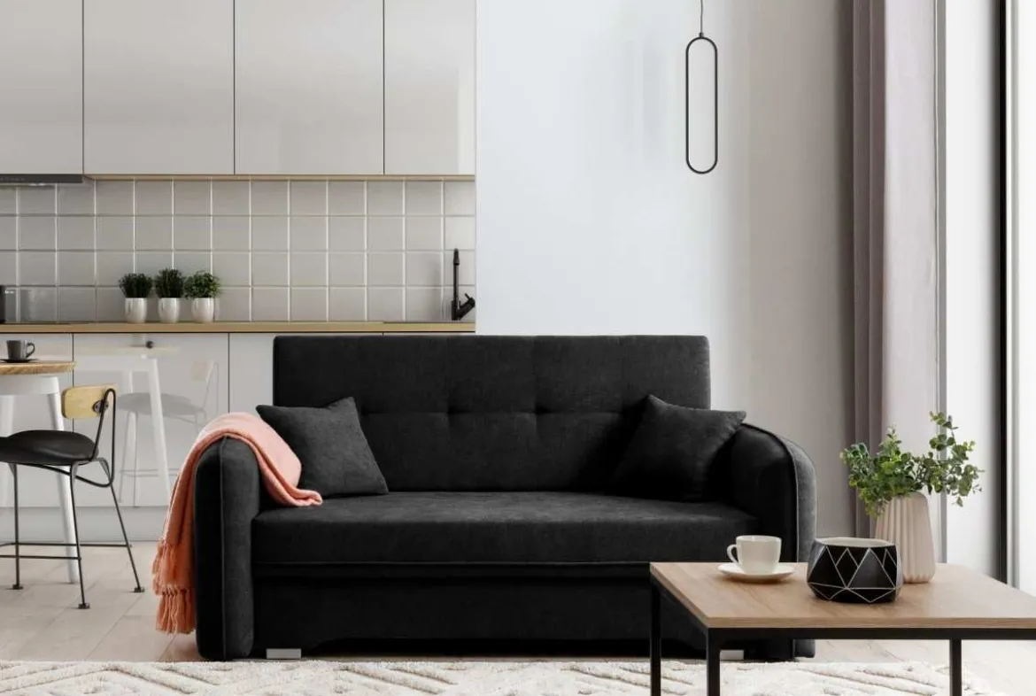 Designer Sofa Elayn mit Schlaffunktion