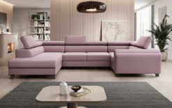 Designer Sofa Emilio mit Schlaf- und Klappfunktion