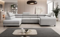 Designer Sofa Emilio mit Schlaf- und Klappfunktion