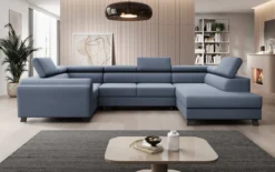 Designer Sofa Emilio mit Schlaf- und Klappfunktion