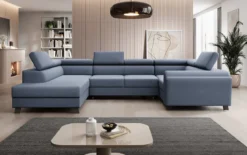 Designer Sofa Emilio mit Schlaf- und Klappfunktion
