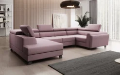 Designer Sofa Emilio mit Schlaf- und Klappfunktion