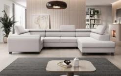 Designer Sofa Emilio mit Schlaf- und Klappfunktion
