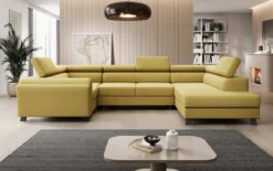 Designer Sofa Emilio mit Schlaf- und Klappfunktion