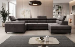 Designer Sofa Emilio mit Schlaf- und Klappfunktion