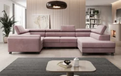 Designer Sofa Emilio mit Schlaf- und Klappfunktion