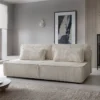 Designer Sofa Komma mit Schlaffunktion und Stauraum