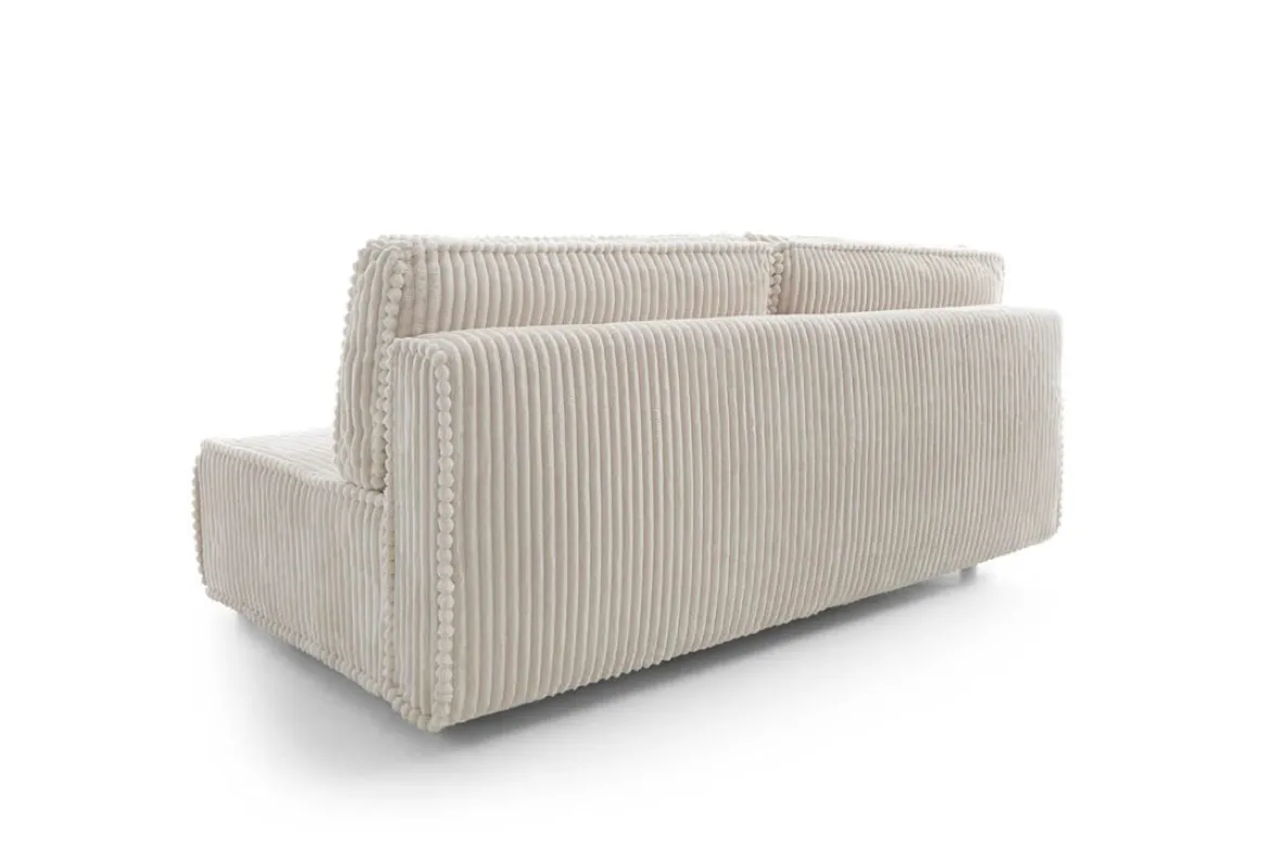 Designer Sofa Komma mit Schlaffunktion und Stauraum