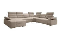 Designer Sofa Kreta mit Schlaf - und Klappfunktion