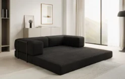 Designer Sofa Lazy 3 Sitzer in Bouclé