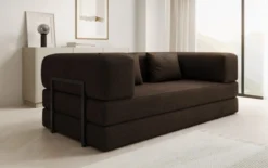 Designer Sofa Lazy 3 Sitzer in Bouclé