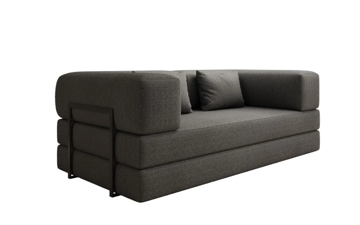 Designer Sofa Lazy 3 Sitzer in Bouclé