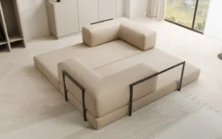 Designer Sofa Lazy 3 Sitzer in Bouclé