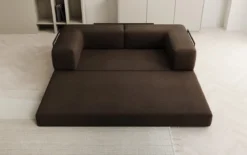 Designer Sofa Lazy 3 Sitzer in Bouclé
