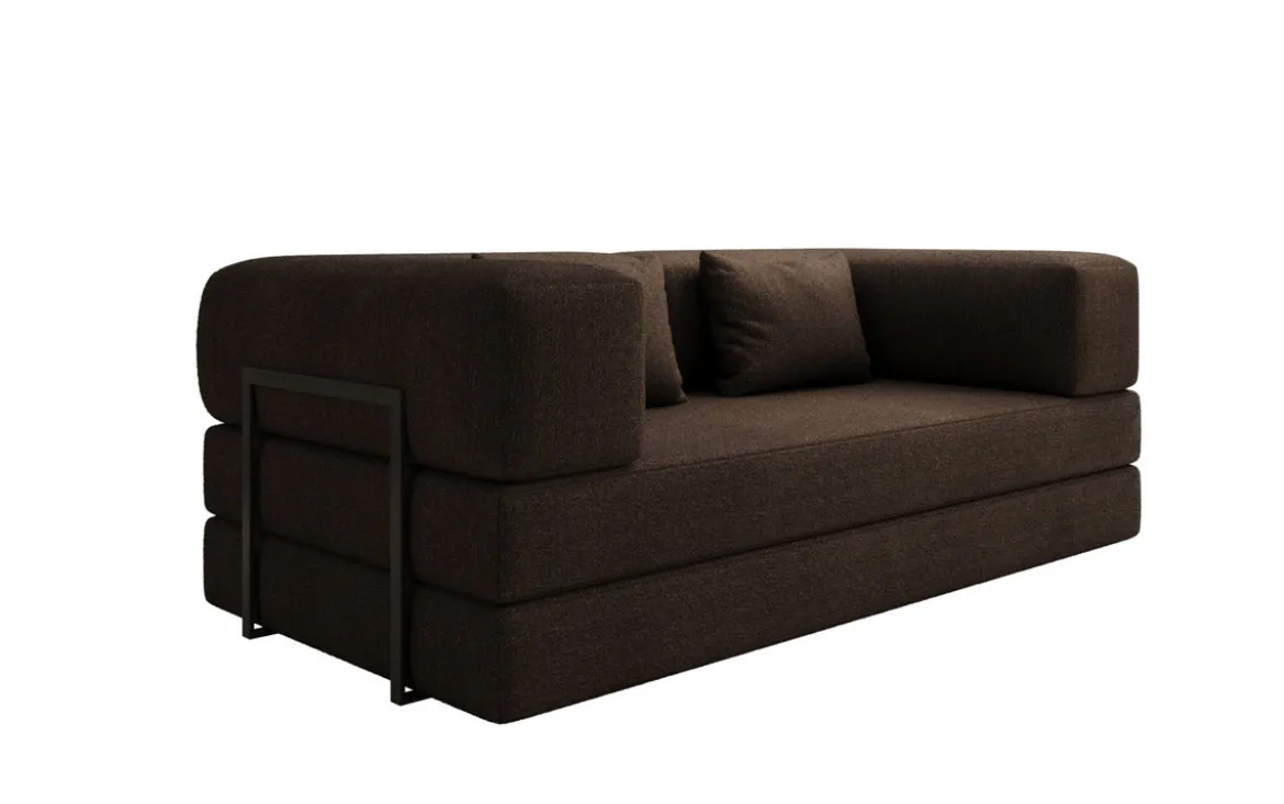 Designer Sofa Lazy 3 Sitzer in Bouclé
