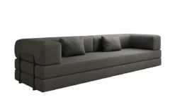 Designer Sofa Lazy 3 Sitzer XXL in Bouclé