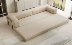 Designer Sofa Lazy 3 Sitzer XXL in Bouclé